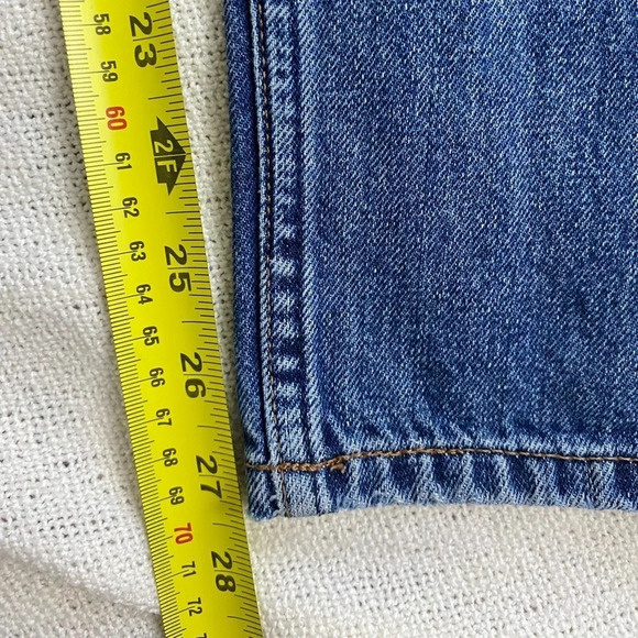 REFORMATION Julia High Cigarette Jean Baltic Wash Size 25 - Picture 10 of 12